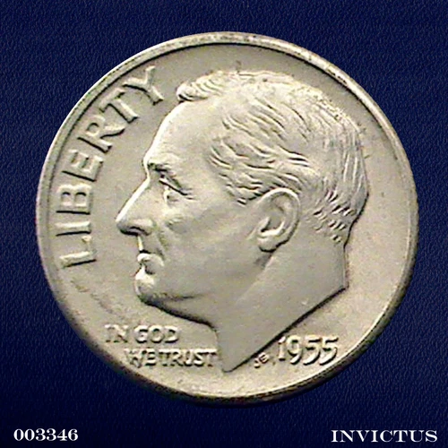 1955-D Roosevelt Dime (Brilliant & Uncirculated)