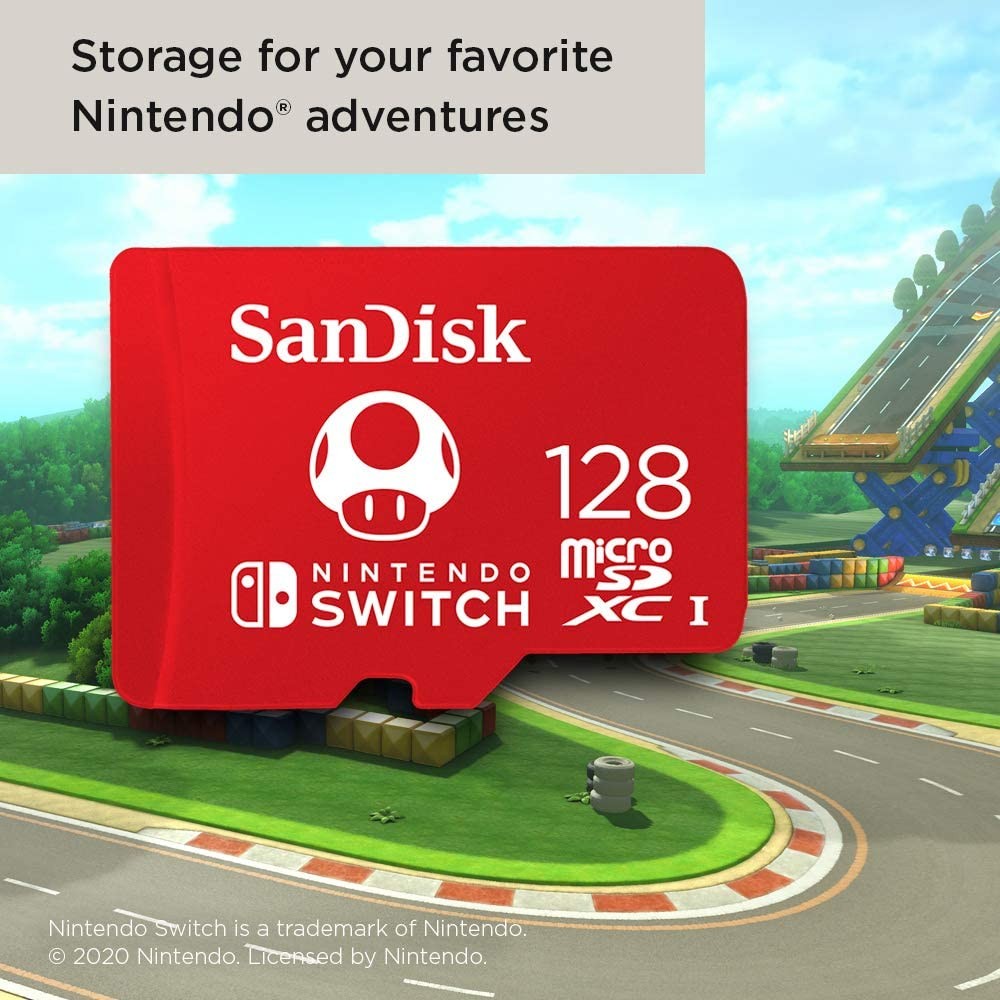 Scheda di memoria SanDisk Nintendo Switch 1/2 Micro SD Express 256GB 512GB foto 6