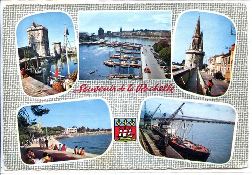 CP 17 CHARENTE-MARITIME - La Rochelle - Multivues - Blason - 第 1/1 張圖片