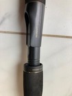 Shakespeare Ranger 6' 6" blue fiberglass medium action spinning rod lightly used — photo 3