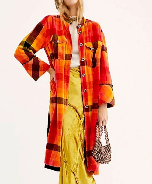 Free People NWT Size XS Gorgeous Ashima Fall Duster Maxi Jacket New LAST XS!