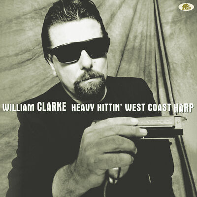 #ad William Clarke Heavy Hittin#x27; West Coast Harp LP 180gram Vinyl Vinyl Blues C $31.93