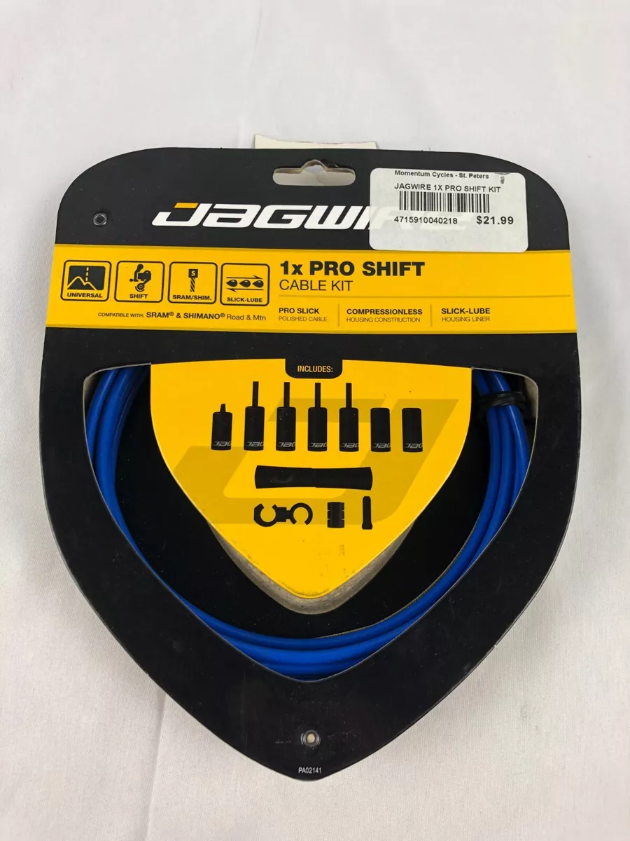 Jagwire 1x Pro Cable Kit Sram Shimano Blue eBay