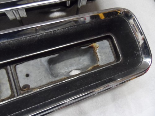 1967 1968 67 68 Camaro GM OEM Tail Light Bezels Back Plate 5959299 LH 5959300 RH - Picture 7 of 23