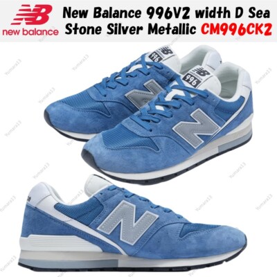 New Balance 996V2 width D Sea Stone Silver Metallic CM996CK2 Men's Size