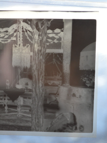 Halloween Room Cats Decorated Paper Mâché For Photo RPPC Postcard ? - Picture 10 of 12