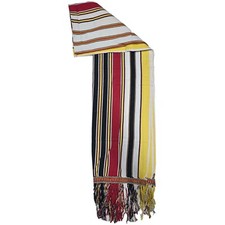 Habirah Yemeni Cotton Shawl Multicoloured