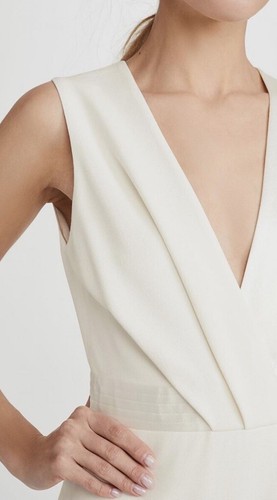 RARE New Dion Lee Pivot Drape Mini Ivory Beach Wedding Cocktail DRESS RRP$690 - Picture 3 of 15