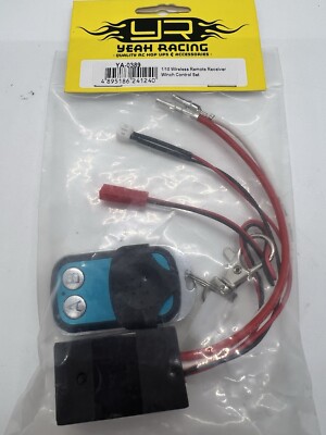 Yeah Racing YA-0389 1/10 Wireless Remote Receiver Winch Control Set