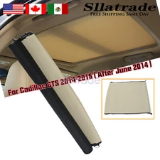 For Cadillac CTS 2014-2015 Sunroof Sun Shade Curtain Cover Assembly Beige