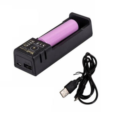 3.7v 18650 14500 21700 26650 32650 Charge Intelligent Charger Li-Ion Lithium Rechargeable - Foto 10