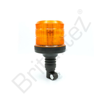 R65 GEPRÜFTE FLEXI-DIN HALTERUNG BEACON 10-80V GELB LED BLINKEND STROBE BEACON