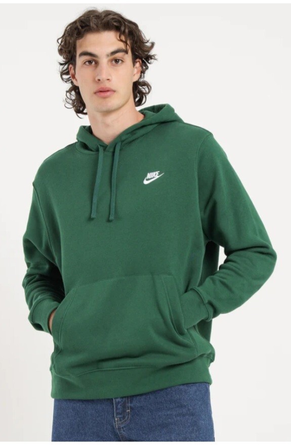 forest green nike hoodie mens