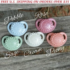 5 pack Honeybug Vintage MICRO preemie Magnetic Pacifier reborn doll Bitty Baby