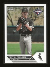 2023 Topps Pro Debut Peyton Pallette Base Card ACL White Sox (#PD-6)