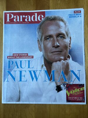 Parade Magazine Sep. 18, 2022 PAUL NEWMAN