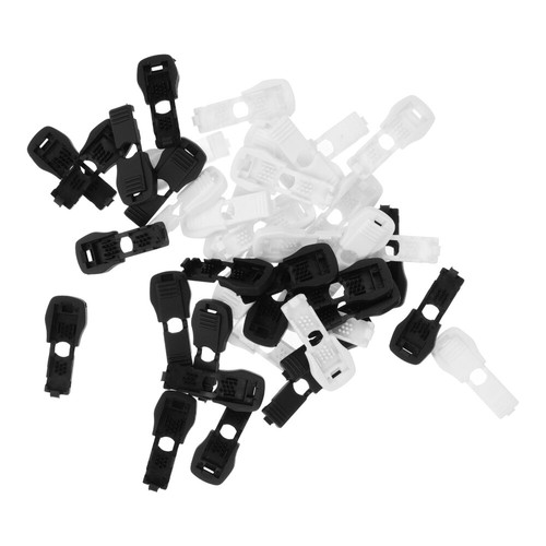 40 Pcs Lazy Elastic Band Plastic Shoelace Parts Clips Replacement eBay