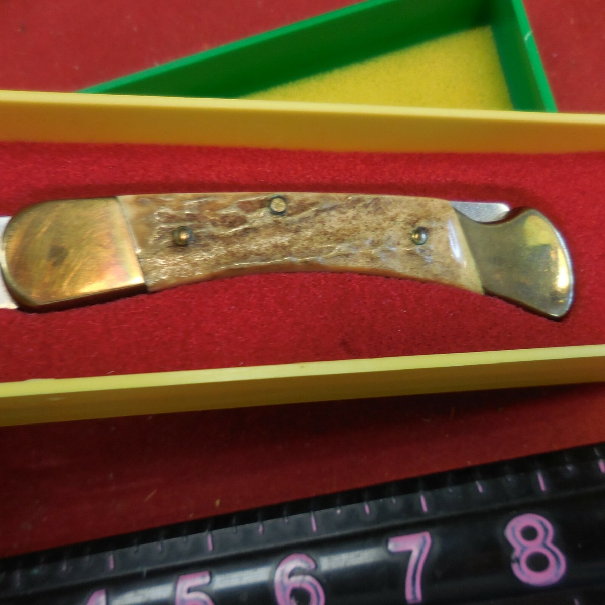 Vintage 1981 German Germany Puma 900 Earl Stag Folding Vintage 1981 German Germany Puma 900 Earl Stag Folding
