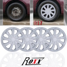 4 Pack17 Inch Universal Wheel Rim Cover Hubcaps Snap On Car Truck Fit R17 Tire