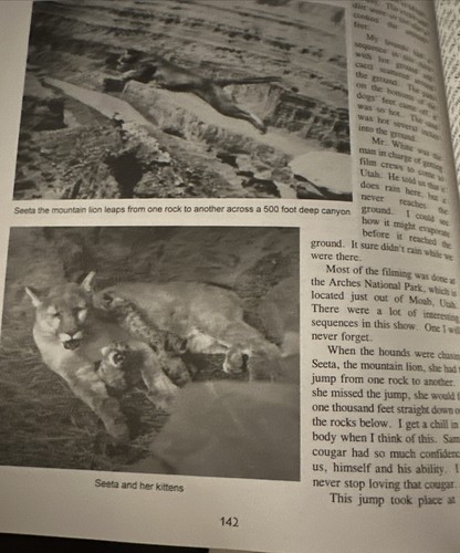 WILDERNESS TRAILS Olympic Game Farm Signed by Lloyd Catherine Beebe Book History - Picture 10 of 14