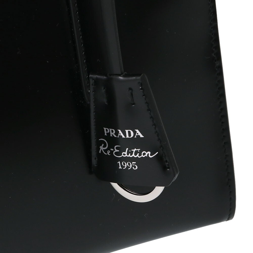 PRADA Hand bag Shoulder Bag Women Re-Edition 1995 Leather