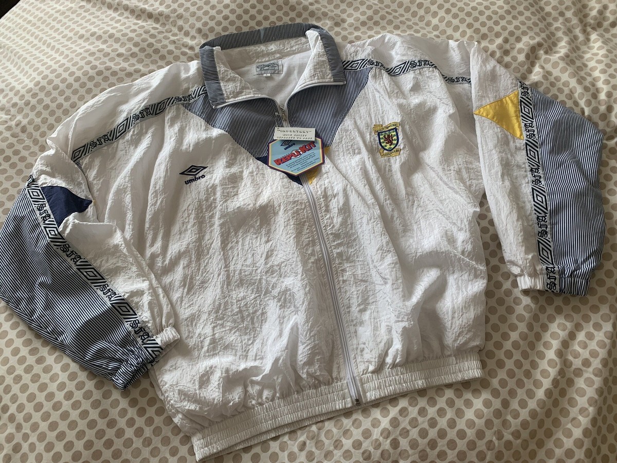 BNWT Vintage Umbro Scotland Tracksuit Shellsuit Jacket