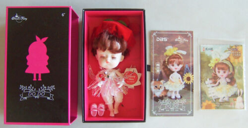 DBS Dream Fairy Do Do "CHERRY" 7" Doll Sleepy Baby Anime Jointed, Poseable -NEW! - Afbeelding 1 van 5