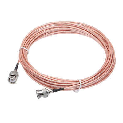RG316 Koaxiale Kabel BNC Männlich zu BNC Männlich Kabel 24.6FT Orange 1Stk