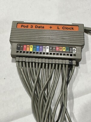 HP Agilent Pod 3 Data + L Clock Logic Analyzer Probe Cables