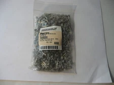 NEW GENUINE 500 PCS ALTECH CORP. CONTA-CLIP 2775.0 HH 2X0.75/15 DUAL WIRE, GRAY 