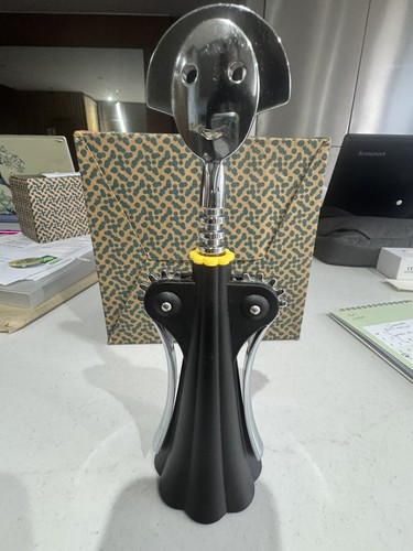 Alessi A di Alessi | AAM01B Anna G. Design Corkscrew, Resin and Chrome Zamak - Picture 2 of 11