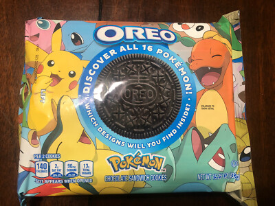 OREO x Pokémon Limited Edition Chocolate Sandwich Cookies (15.25 Oz)