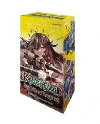 force of will tcg booster box Force of Will FOW TCG Rebirth of Legend EXTRA Booster Box SEALED^