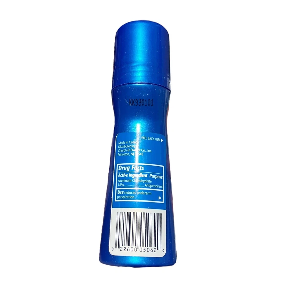 ARRID Extra Extra Dry Roll On Desodorante Antitranspirante 2.5oz Azul NUEVO Foto 3 de 4