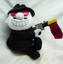 Vintage 1999 Rocky & Bullwinkle BORIS BADENOV 7" Plush STUFFED ANIMAL Toy