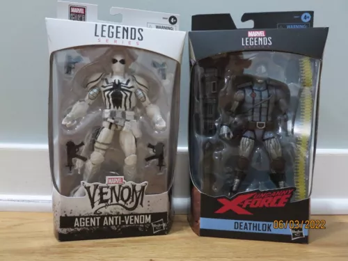 Hasbro, Marvel Legends - Agente antiveneno y Deathlok