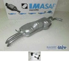 IMASAF ESD Auspuff Endtopf+Anbauteile für VW Golf 4+Bora Variant 1.6 FSI+1.8+2.0
