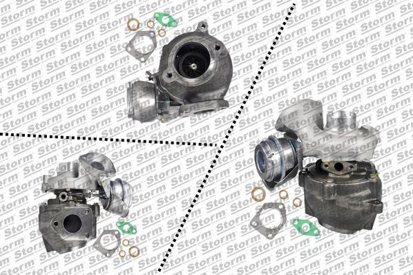 Turbocompresseur BMW X3 2.0d et 320d pour réparer la perte de puissance