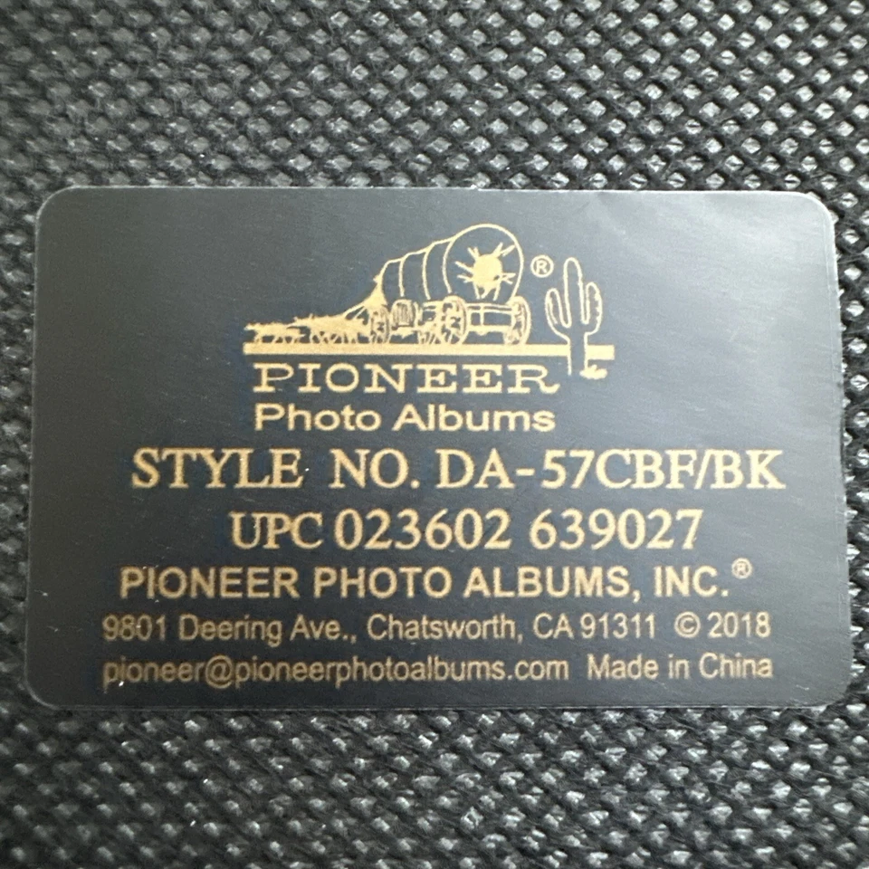 Álbum de fotos con memoria Pioneer 12 páginas (5 x 7), 24 fotos + cubierta - Nuevo Foto 3 de 3