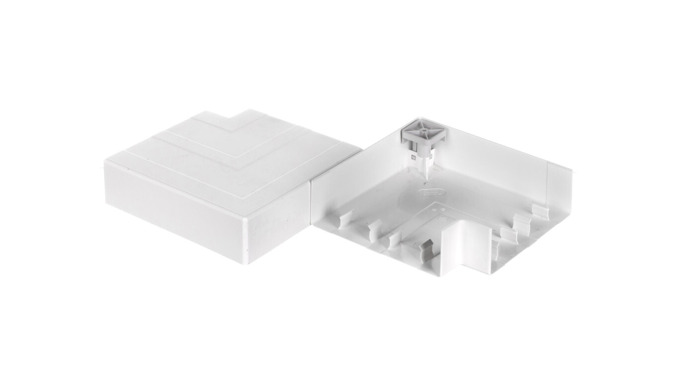 Flat overlay corner RAPID 45-2 207x207x56 GK-FH53165RW white 6113460 /T2UK