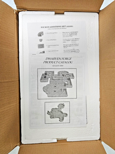 Dwarven Forge Master Maze MM011 Wicked Additions II 100% Complete Boxed OOP NEW - Picture 4 of 15