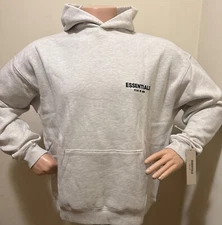Fear of God Essentials Hoodie Light Oatmeal Size XS