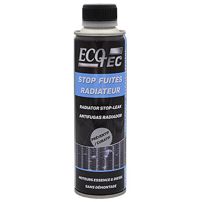 Anti fuite radiateur EcoTec 250ml pour circuit de refroidissement auto