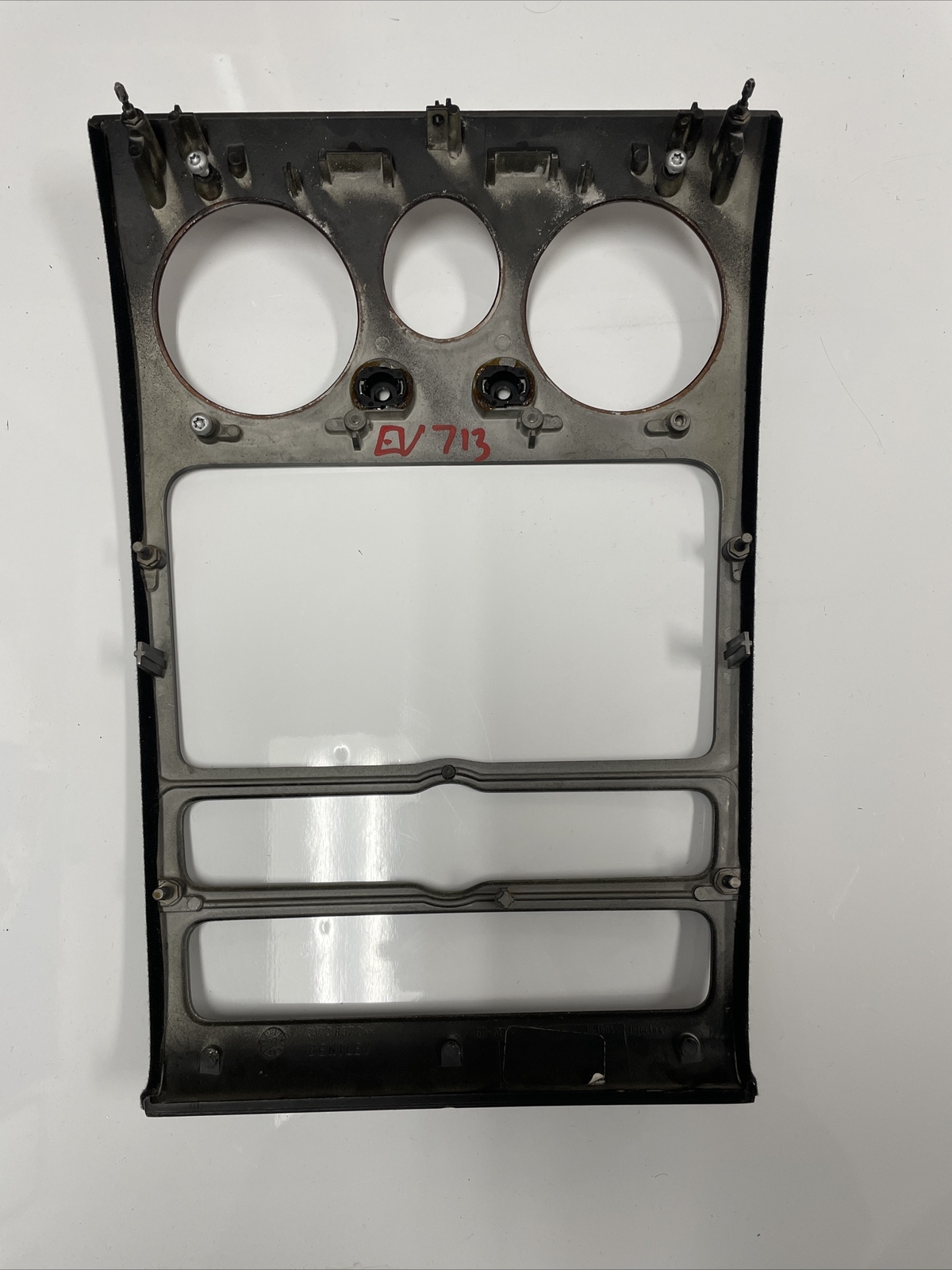 2006 Bentley Continental GT OEM Center Dash Wood Trim Panel Bezel 3W0857244