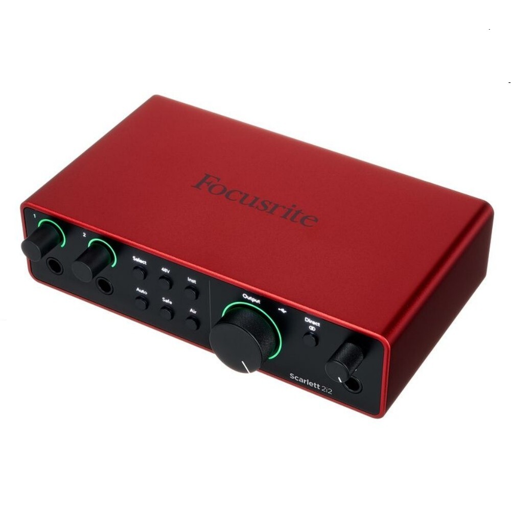 FOCUSRITE SCARLETT 2i2 STUDIO 4G BUNDLE Complete USB Recording
