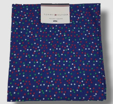  39 Tommy Hilfiger Men's Blue Multi Dot Pocket Square