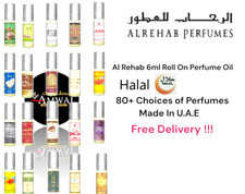 Al Rehab Perfume 6ml Roll on, Alcohol free Attar / Ittar 100% Original from UAE