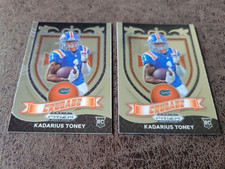 (2) 2021 Panini Crusade ROOKIE Kadarius Toney #176 - Kansas City Chiefs