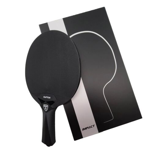 Killerspin Impact Series Table Tennis Paddles - Black/Black Ping Pong Racket,...