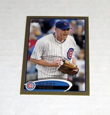 2012 Topps Gold 574 Kerry Wood (#/2012)  Cubs